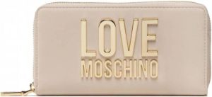 Love Moschino Wallet Beige Dames