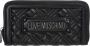 Love Moschino Zwarte Synthetische Portemonnee voor Vrouwen Black Dames - Thumbnail 1