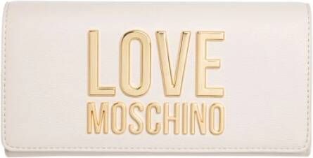 Love Moschino Wallets Cardholders Beige Dames