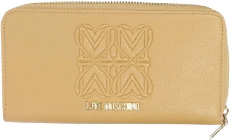 Love Moschino Wallets & Cardholders Beige Dames