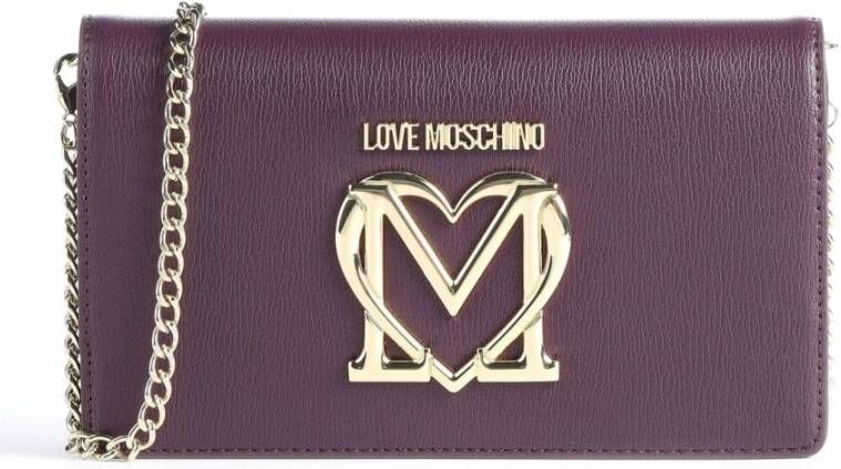 Love Moschino Wallets & Cardholders Purple Dames
