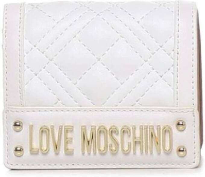 Love Moschino Wallets & Cardholders White Dames