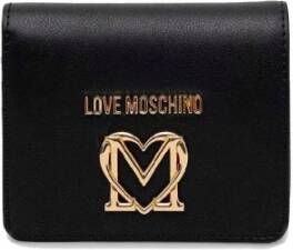 Love Moschino Portefeuilles Kaarthouders Zwart Dames