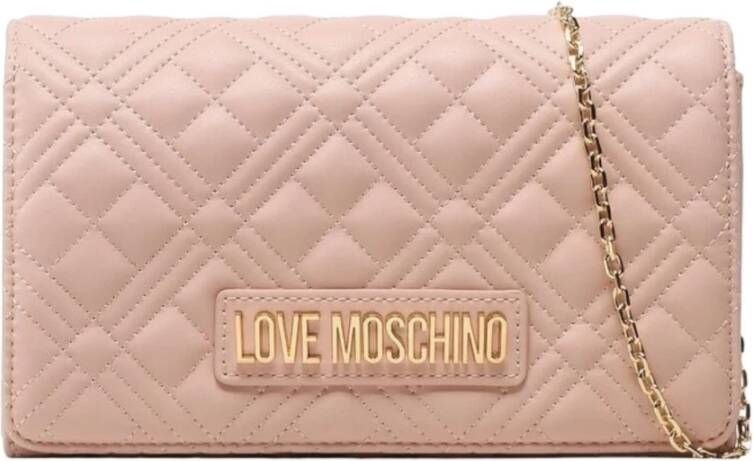Love Moschino Crossbody bags Smart Daily Bag in poeder roze