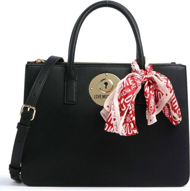 Love Moschino Handtas Stijlvol en Trendy Ontwerp Black Dames