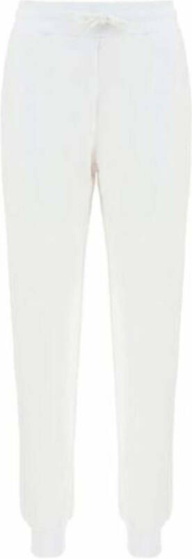 Love Moschino White Cotton Jeans Pant Wit Dames