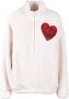 Love Moschino Witte Sweatshirt voor Vrouwen White Dames - Thumbnail 1