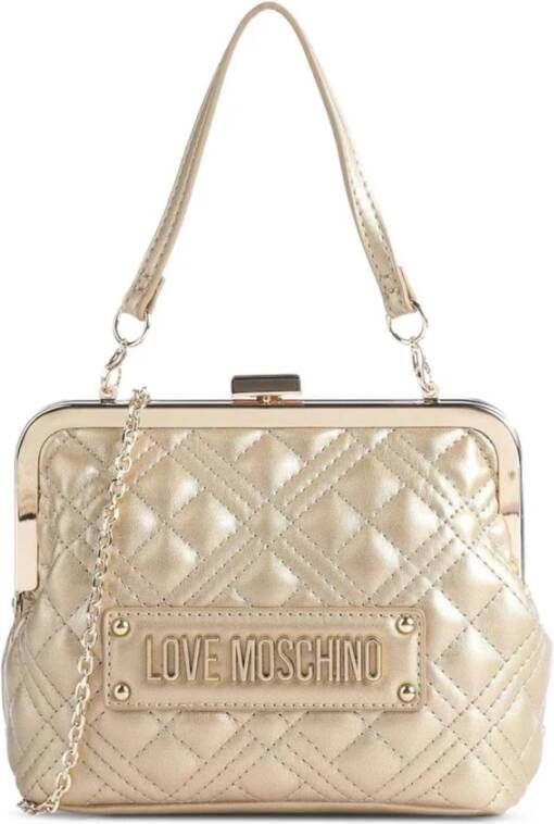 Love Moschino Women's Clutch Bag Geel Dames