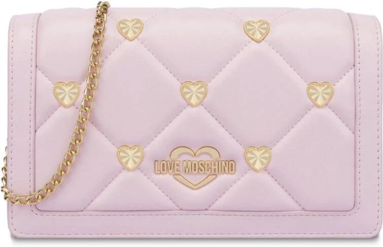 Love Moschino Women's Clutch Bag Roze Dames