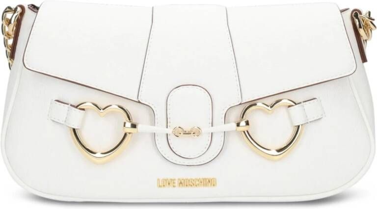 Love Moschino Women's Shoulder Bag White Dames