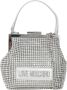 Emporio Armani Roze Geperforeerde Logo Charme Schoudertas Pink Dames - Thumbnail 2