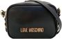 Love Moschino Zwarte Schoudertas van Eco-leer Zwart Dames - Thumbnail 1