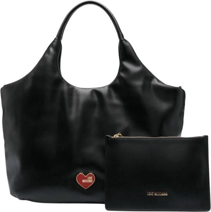 Love Moschino Zwarte tassen van Moschino Zwart Dames