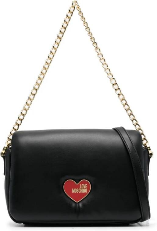 Love Moschino Zwarte tassen van Moschino Zwart Dames