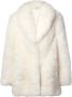 Loveshackfancy Sheana Shearling Jas Off-White Beige Dames - Thumbnail 1