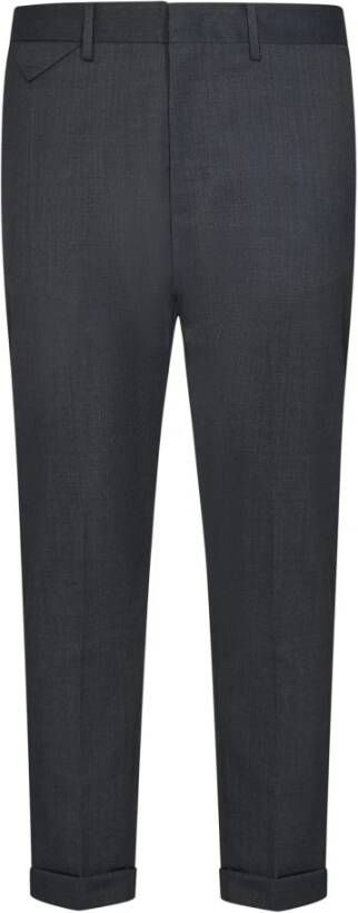 Low Brand Trousers Black Gray Heren