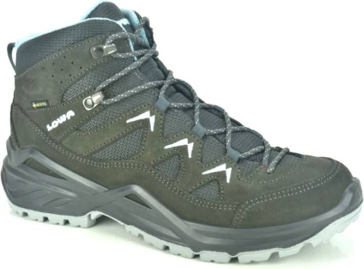 Lowa Grijs + Blauw Bott. N. DZ Dames Enkellaarsjes Green Dames