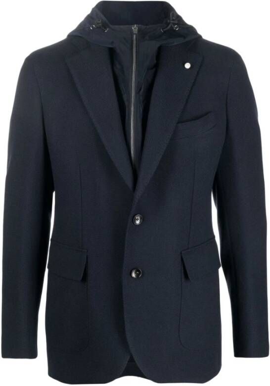 Lubiam Blazers Blauw Heren