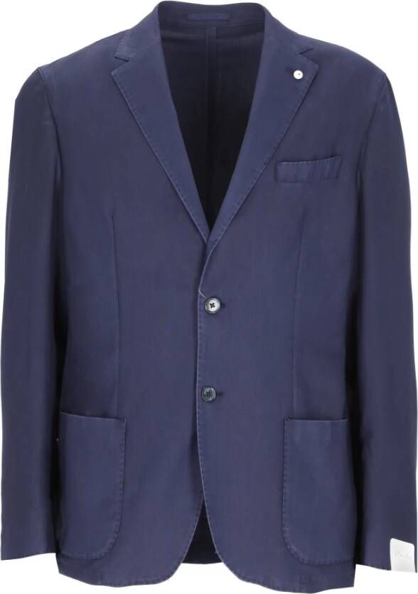 Lubiam Blazers Blauw Heren