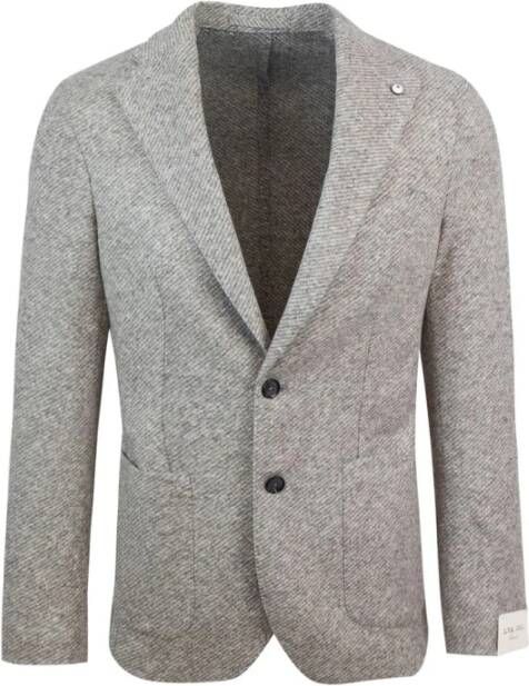 Lubiam Jackets Grijs Heren