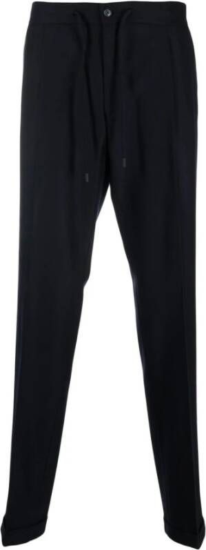 Lubiam Pakbroek Blauw Heren