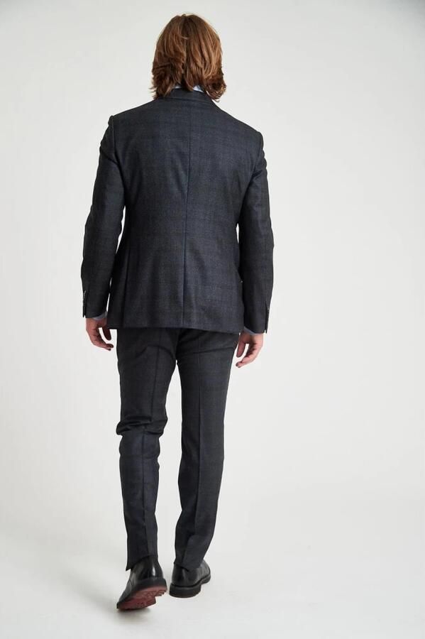 Luigi Bianchi Mantova Elegante Jurk Blue Heren - Foto 3