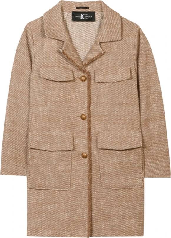 LUISA CERANO Blazers Beige Dames