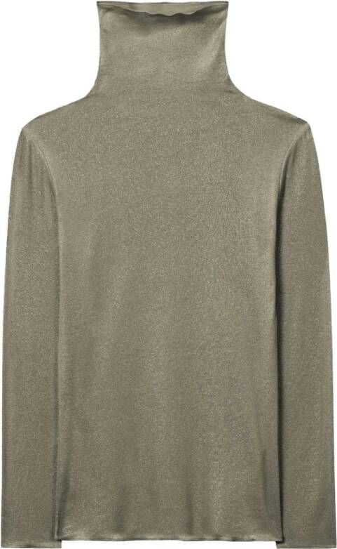 LUISA CERANO Glamoureuze Coltrui voor veelzijdige stijl Green Dames