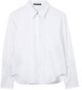 LUISA CERANO Gabardinestretch Hemdblouse voor Moderne Vrouwen White Dames - Thumbnail 1