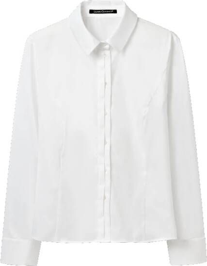 LUISA CERANO Hoogwaardige shirtupgrade voor modebewuste vrouwen White Dames