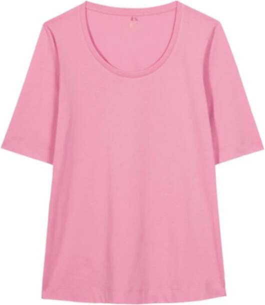 LUISA CERANO Korte mouw T-shirt 358852 7723 0432 Roze Dames
