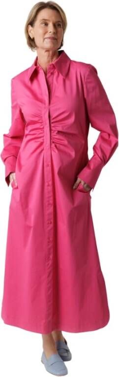 LUISA CERANO Maxi Dresses Roze Dames
