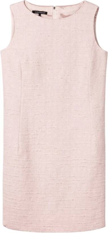 LUISA CERANO Shiftjurk in Tweed-Optiek Stoffig Roze Dames