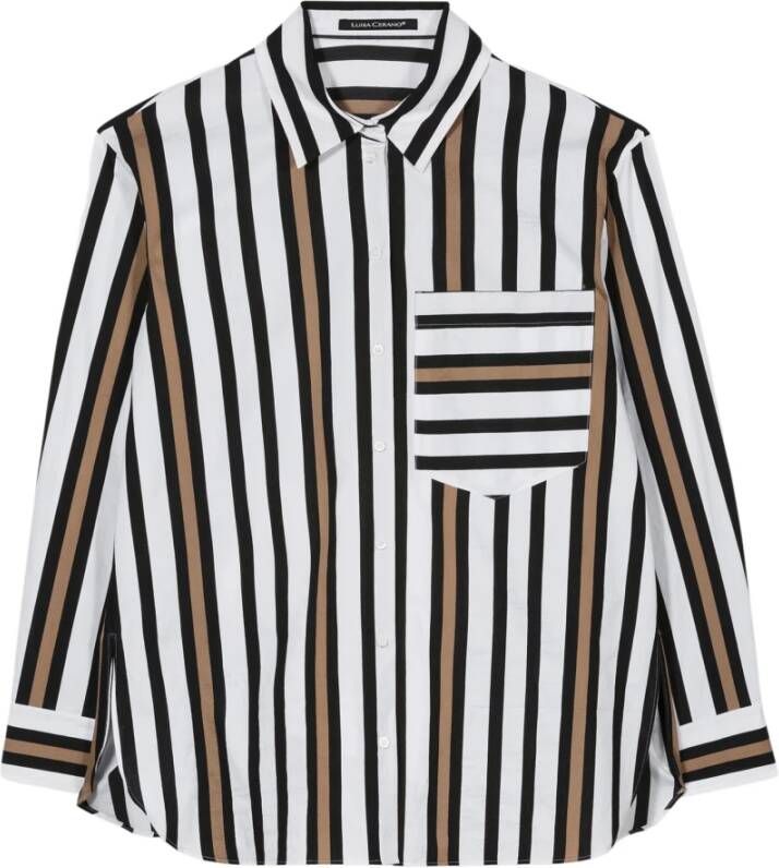 LUISA CERANO Shirts Wit Dames