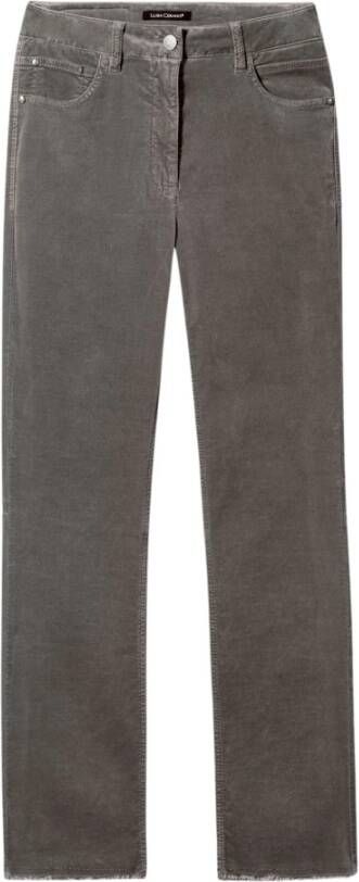 LUISA CERANO Slim-Fit Jeans Grijs Dames