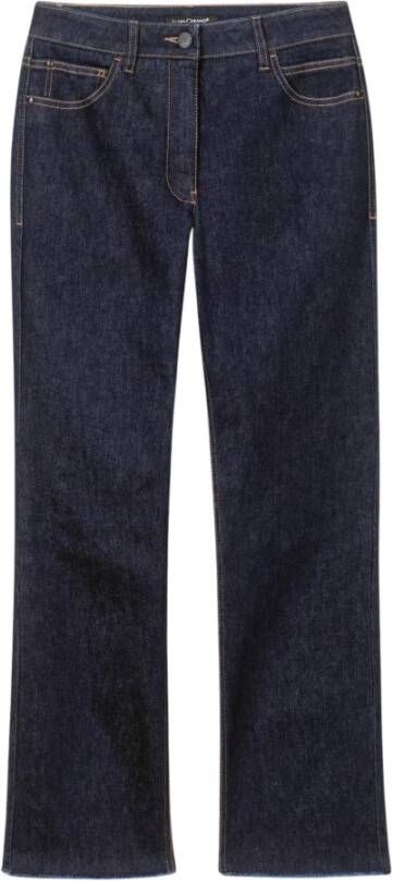 LUISA CERANO Stijlvolle Cropped Jeans Blauw Dames