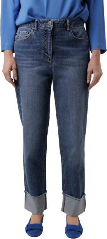 LUISA CERANO Straight Jeans Blauw Dames