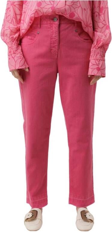 LUISA CERANO Straight Jeans Roze Dames
