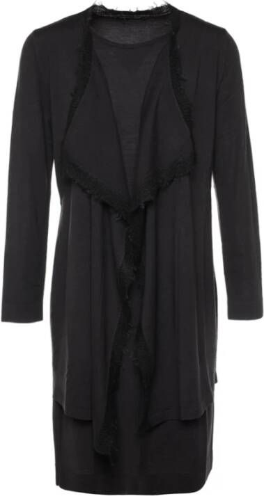 LUISA CERANO Upgrade je look met deze prachtige jurk Zwart Dames