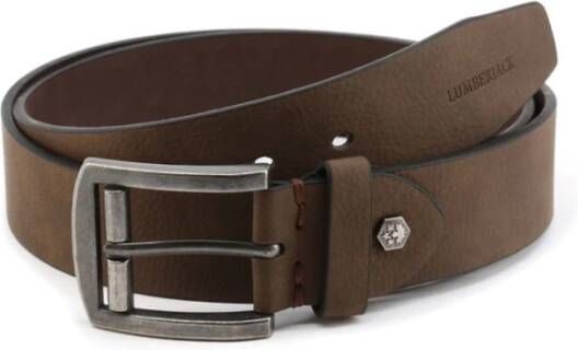 Lumberjack Herenriem van leer Brown Heren