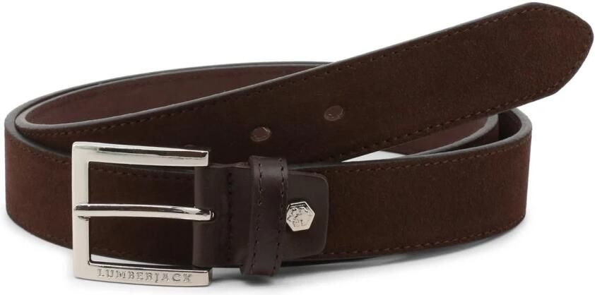 Lumberjack Verstelbare leren Riem voor heren Brown Heren