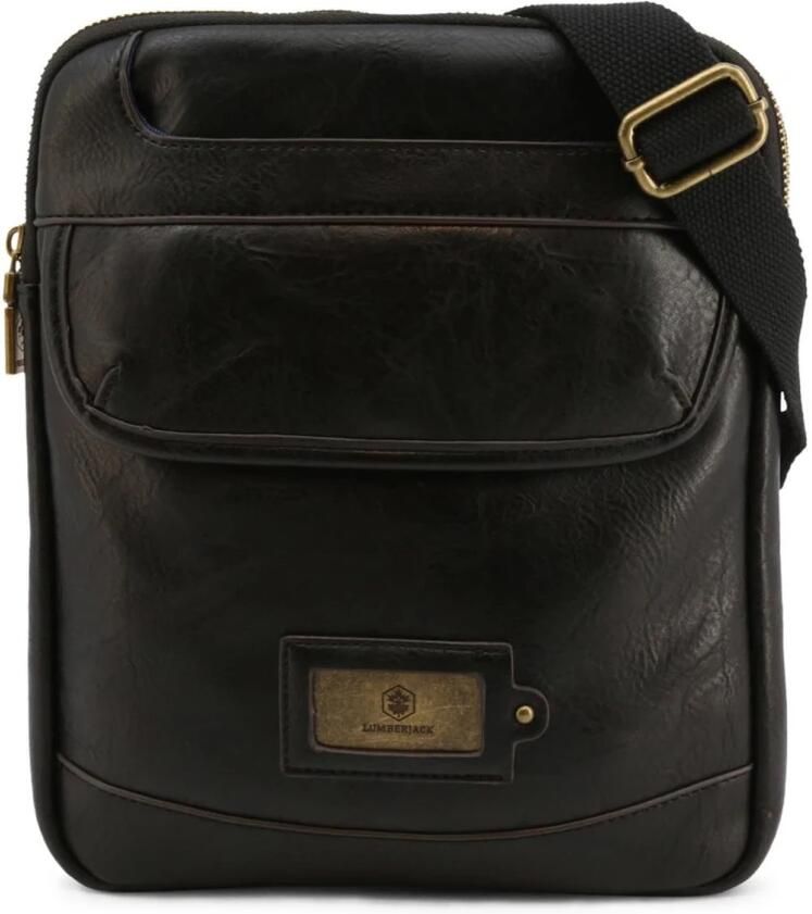 Lumberjack Verstelbare Crossbody Tas voor Mannen Black Heren - Foto 3