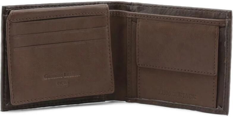 Lumberjack Heren Portemonnee van Synthetisch Leer met Muntvakje Brown Heren - Foto 2