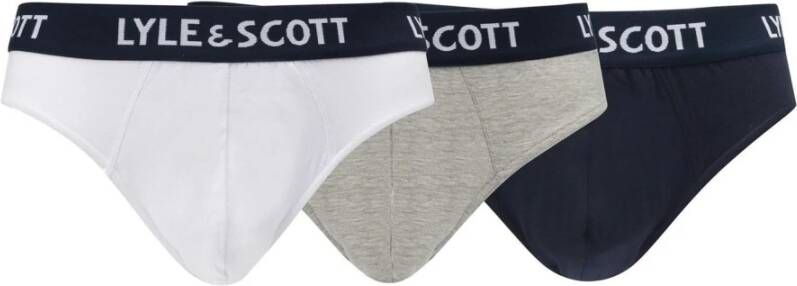 Lyle & Scott Set van 3 slips Owen Meerkleurig Heren