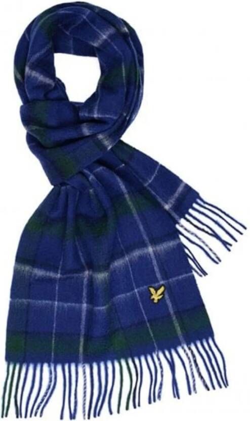 Lyle & Scott Winter sjaals Blauw Heren