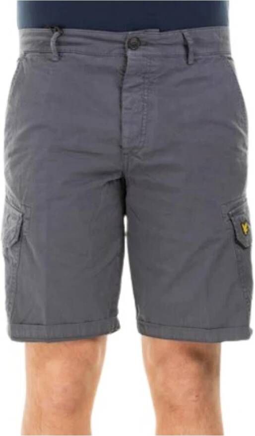 Lyle & Scott Anthracite Shorts voor Heren Grijs Heren