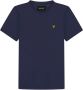 Lyle & Scott Effen Blauw Katoenen T-Shirt voor Heren Blauw Heren - Thumbnail 1