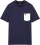 LYLE & SCOTT Heren Polo's & T-shirts Contrast Pocket T-shirt Wit - Thumbnail 3