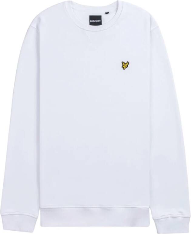 Lyle & Scott Crewneck White Heren
