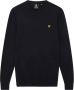 Lyle & Scott Maglione Lyle ; Scott Kn400Vc-Z865 Nero Taglie abbigliamento: L Zwart Heren - Thumbnail 4
